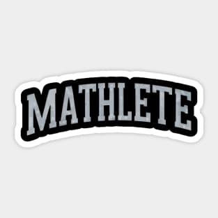 Mathlete Sticker